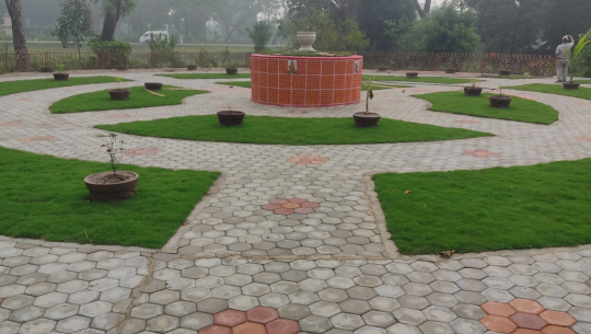 कैलालीको चौमालामा २७ लाखमा नक्षत्र बाटिका निर्माण