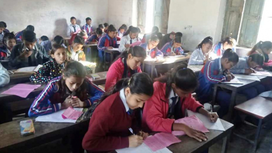 Class eight question papers leaked a day in advance