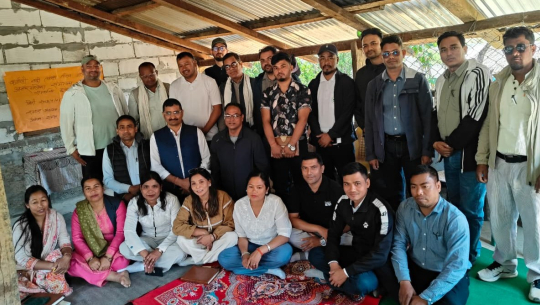 कर्णाली नदीको तल्लो तटीय क्षेत्रमा विपद् जोखिम न्यूनीकरणबारे सरोकारवालाबीच छलफल