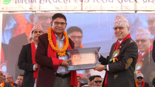 यो वर्ष कैलाली उद्योग वाणिज्य संघले गर्‍यो १५ जनालाई सम्मान 