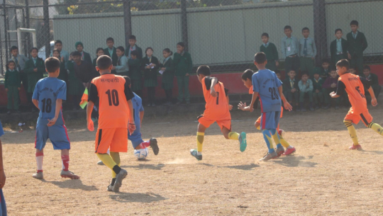 Eight matches concluded on opening day of 'First Satyawati Students’ Football Cup' in Attariya