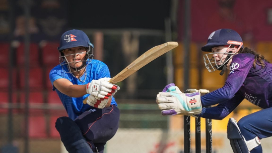 नेपाली महिला क्रिकेट टोली स्कटल्यान्डसँग पराजित