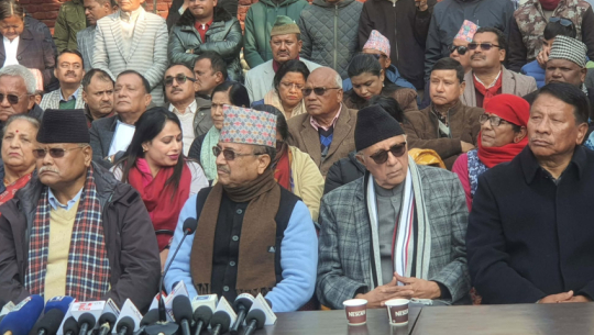 Nepali congress threatens nationwide protests if election commission fails to recognize party leadership