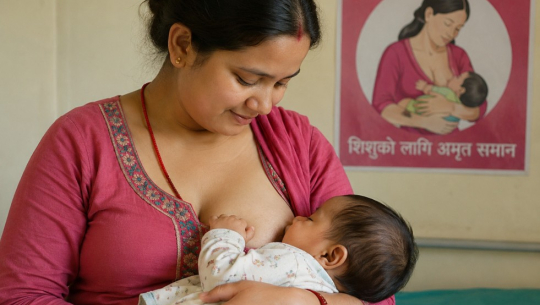 सुदूरपश्चिममा ३२ प्रतिशत शिशु पूर्ण स्तनपानबाट वञ्चित, पूरक आहारमा पनि कमजोर अवस्था