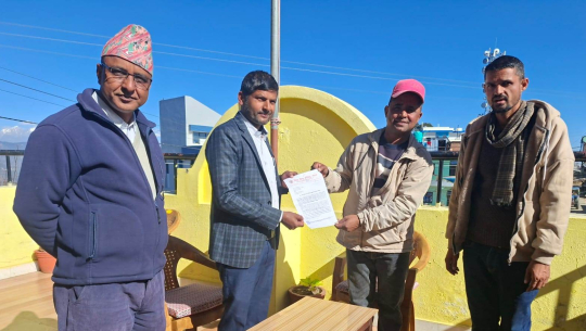 सीमा सुरक्षामा ध्यान दिन भन्दै विश्व हिन्दू परिषद्ले बुझायो ज्ञापनत्र