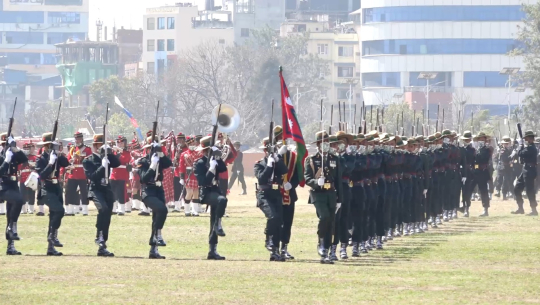 सैनिक मञ्च टुँडिखेलमा आज सेना दिवस