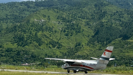 बझाङ उड्यो समिट एयरलाइन्सको ‘नाइन एनएमजी कल साइन लेट’ जहाज