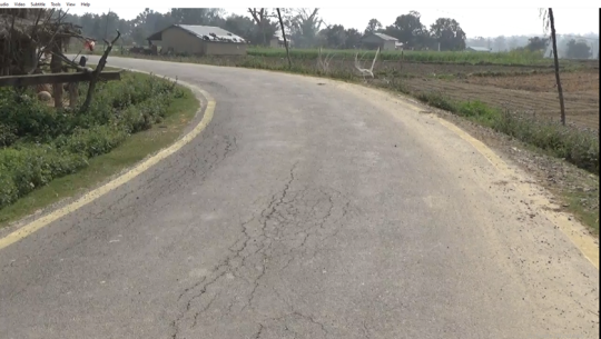 धनगढीमा शहरी विकासले निर्माण गरेको उर्मा–धुर्जन्ना सडक मापदण्ड विपरीत