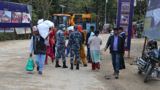 गौरीफन्टा नाकाको हेल्थ डेस्क