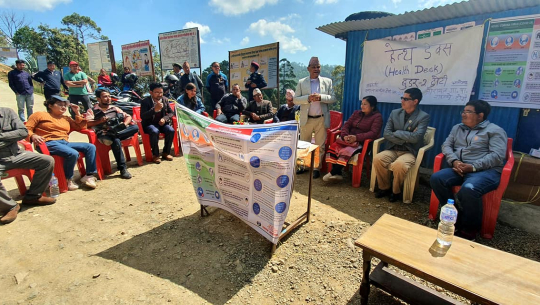 कोरोना भाइरसः डोटीको बुडरमा हेल्थ डेस्क स्थापना