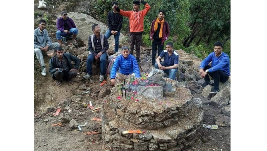 झण्डै तीन सय वर्षपछि डडेल्धुराको गन्याप मन्दिर जिर्णोद्धार