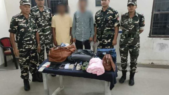 गड्डाचौकीबाट ४० थान गोलीसहित दुई भारतीय नागरिक पक्राउ