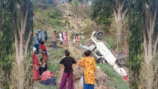 अछामको साँफेबगरमा बोलेरो जिप दुर्घटना, चालकसहित पाँच जना घाइते