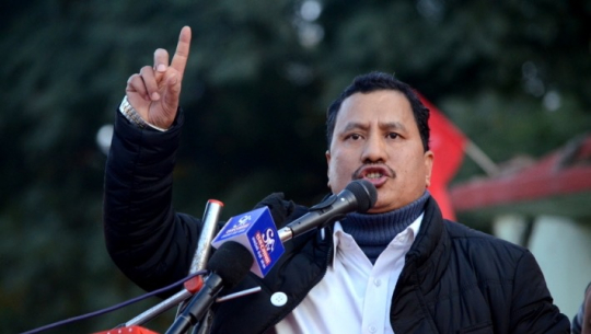 प्रधानमनत्री दाहाललाई पाँच वर्ष एकलौटी सरकार चलाउन दिउँः नेत्रविक्रम चन्द 