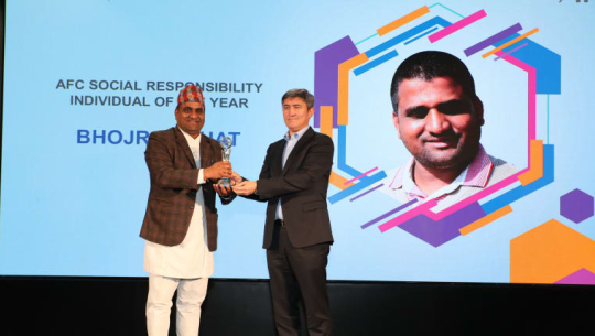 ’सुनाकली’ का निर्देशक भाटलाई मलेसियामा एएफसी ड्रिम एसिया अवार्ड