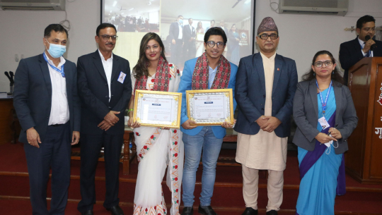 प्रकाश र सुनिता: विपद् जोखिम न्यूनीकरण सद्भावना दूत