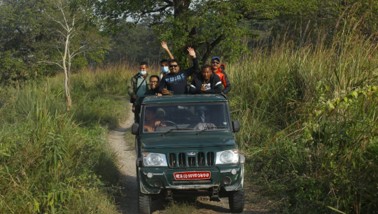 चितवन राष्ट्रिय निकुञ्जमा पर्यटकको आगमन बढ्यो