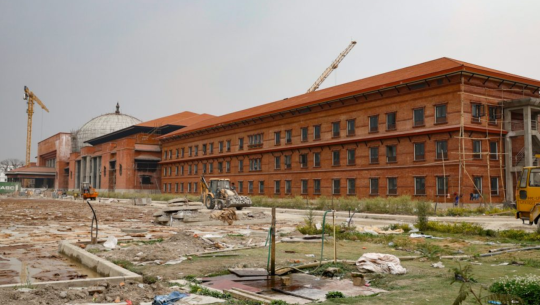  नयाँ संसद भवन अपूरो, बहुउद्देश्यीय हलमै शपथ र प्रारम्भिक बैठक