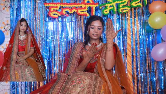  वैवाहिक जिवनमा गाँसिइन दिनेश खबरकी संवाददाता अनिता चौधरी