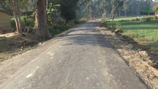 पुर्वाधारवाट बन्चित रहेको डमौलिया गाँउको मुहार फेरिदै