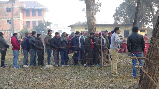 कैलाली उद्योग वाणिज्य संघको मतदान जारी