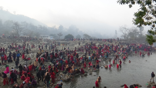 गोदावरी धाममा २ लाख बढीले स्नान गरेको दाबी