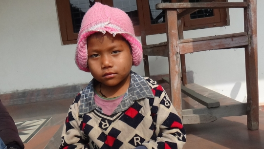 Six year old looking for his parents in Dhangadhi