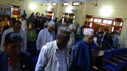 Remembering the lost ones in Rajya Sabha