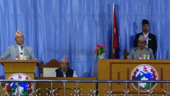 सुदूरपश्चिम प्रदेशसभा बैठकमा पूर्वाधार विकास मन्त्रीले नै झुठो प्रगती सुनाए