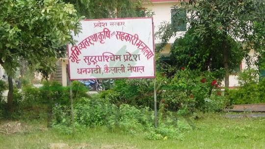 सुदूरपश्चिममा मुख्यमन्त्री कृषि कार्यक्रम कार्यान्वयन गर्न प्रदेश सरकारको ढिलाई