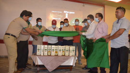 ग्वाल्लेक ग्रुप कञ्चनपुरको लिम्पीया ह्विस्की बजारमा