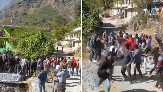 दार्चुलामा नेता कुटिएपछि गठबन्धनद्वारा सडक अवरुद्ध, एमाले कार्यकर्ता अलपत्र