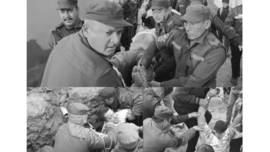 धनगढी हसनपुरमा  घरको जगमा पुरिएर एक पुरुषको मृत्यु