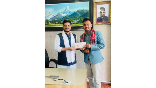 धनगढीका रबेन्द्र विक्रम शाहलाई राष्ट्रिय युवा परिषद्को कार्यकारी बोर्ड सदस्यको जिम्मेवारी