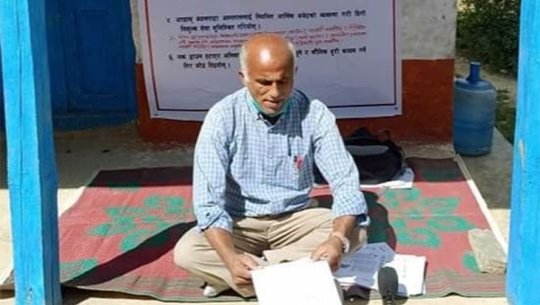 डा. गोविन्द केसीले जुम्लामा सुरु गरे १९औँ सत्याग्रह