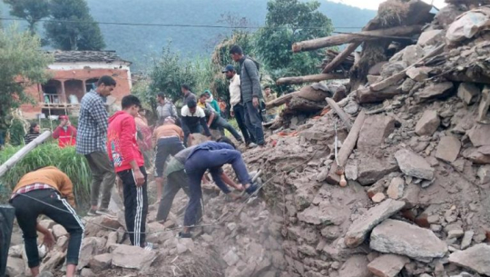 डोटीमा भूकम्पः धनजनको क्षति  