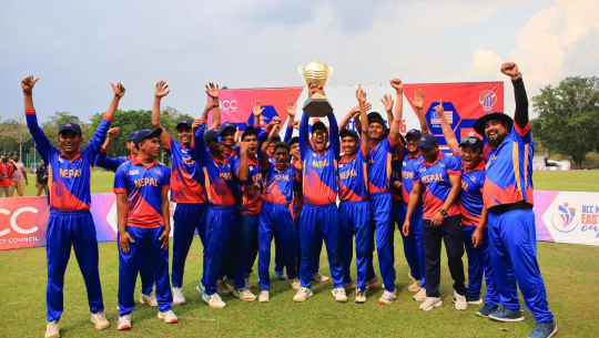 एसिसी इस्ट जोन कपको उपाधि नेपालला