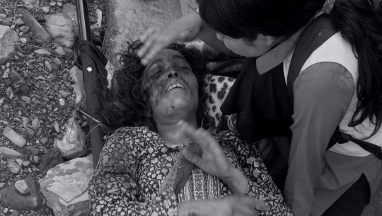 भिरबाट खसेको ढुंगा लागेर दार्चुलामा एक महिला गम्भीर घाइते