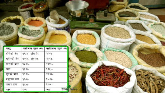 दैनिक उपभोग्य वस्तुको मूल्य अकाशियो, महंगी नियन्त्रणमा वेवास्ता