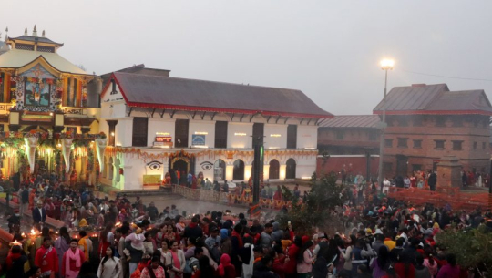 पशुपतिनाथमा चार प्रहरमा चार किसिमका पूजा सम्पन्न