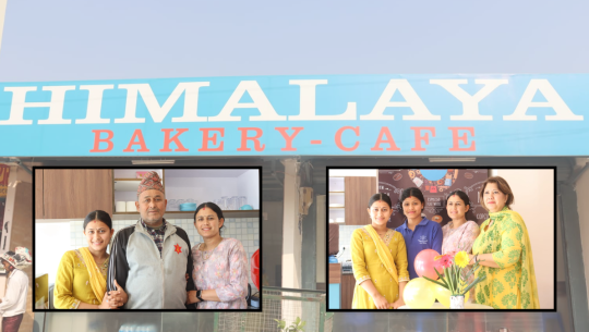 चार दिदीबहिनी मिलेर धनगढीमा सञ्चालन गरे ‘हिमालय वेकरी-क्याफे’ 