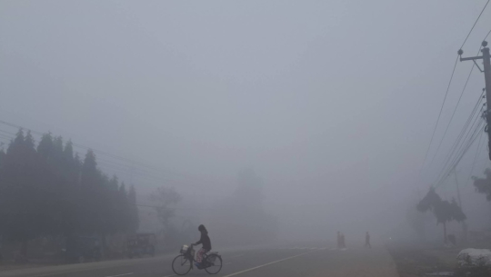 आज तराईका अधिकांश स्थानमा हुस्सु/कुहिरो