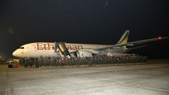 नेपाली शान्ति सैनिकको अदलीबदली