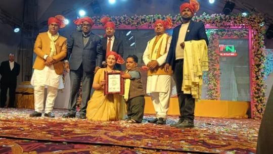 अपाङ्गता क्षेत्रमा योगदानका लागि नन्दराज भट्ट नेपाल जेसिज उत्कृष्ट युवा पुरस्कार २०२५ बाट सम्मानित