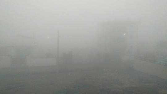 तराई भूभागमा हुस्सु तथा कुहिरो 
