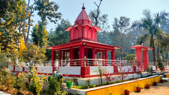 चन्दा उठाएर रामजानकी मन्दिर मर्मत