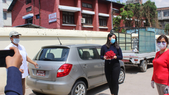 फ्रान्सबाट फर्किएकी दोस्रो कोरोना संक्रमित अस्पतालबाट डिस्चार्ज