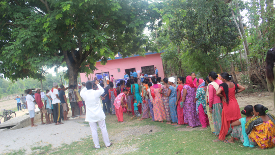 नेपाल प्रहरी श्रीमती संघ सुदूरपश्चिम धनगढीद्धारा निशुल्क स्वाथ्य शिविर सम्पन्न