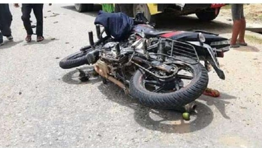 कञ्चनपुरमा मोटरसाइकल दुर्घटना हुँदा एक जनाको मृत्यु