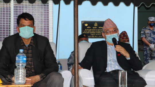 दार्चुलाबाट गृहमन्त्रीले भने – सीमाको सुरक्षा सीमा क्षेत्रका नागरिकले राम्रोसँग गर्न सक्छन्